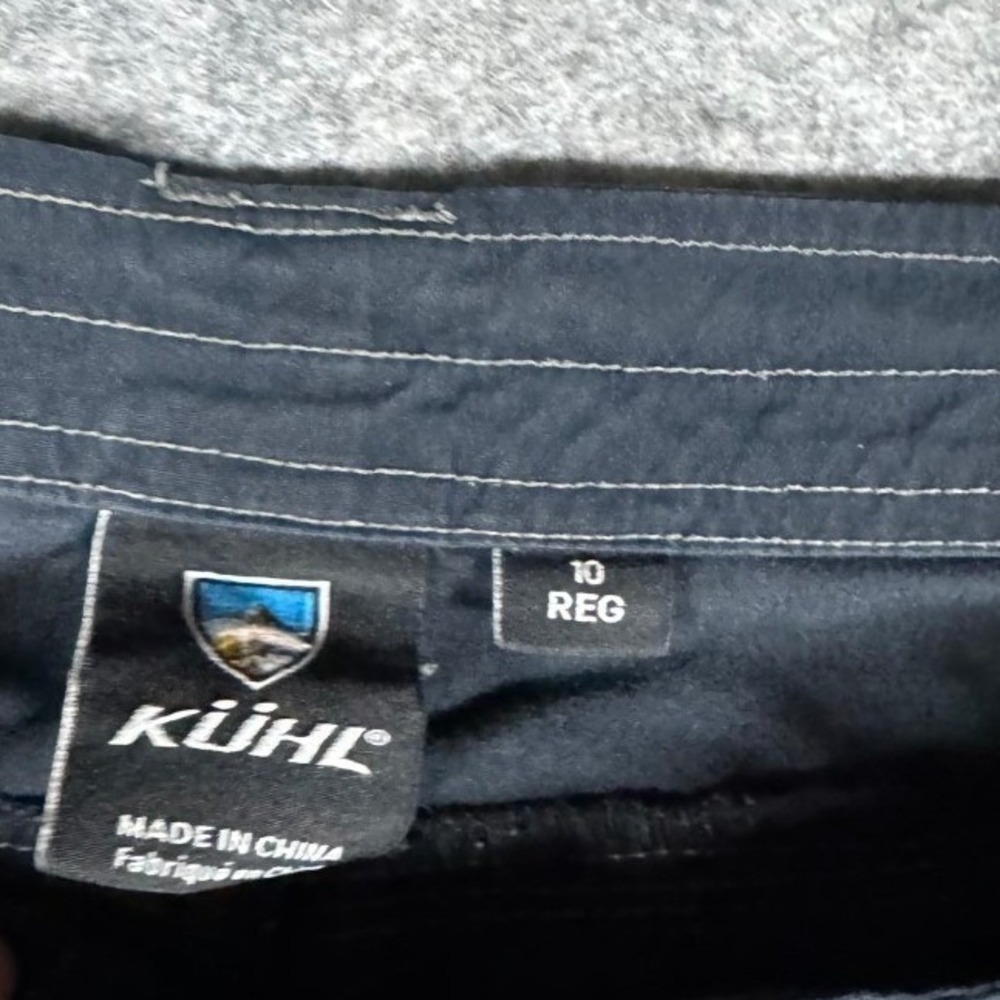 Kuhl Womens Splash Roll-Up Pants 32x32 Charcoal Grey Vintage Patina Dye Size 10 - Picture 2 of 10